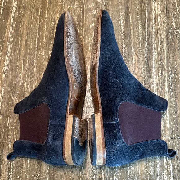 Paul Smith Falconer Suede Chelsea Boots Black Navy Men’s Size 9-US 8-UK 42-EU main image 8